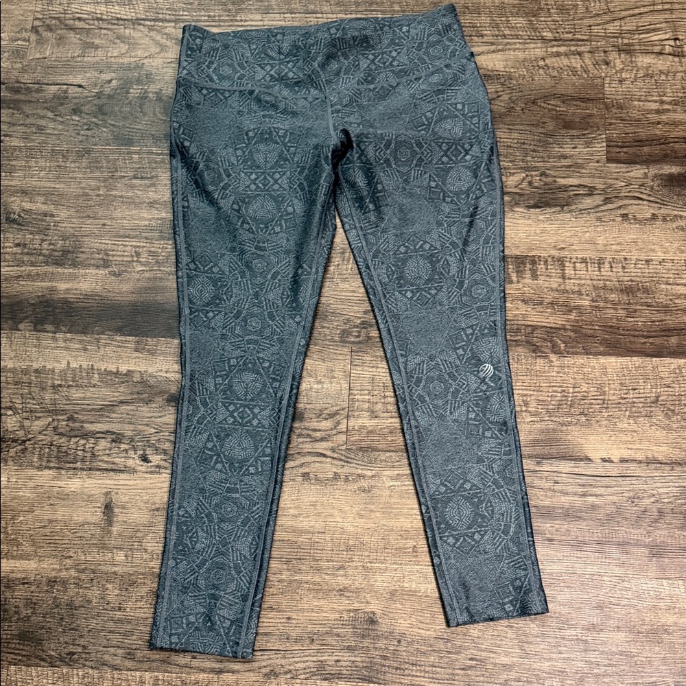 MPG Gray Patterned Women's Leggings
